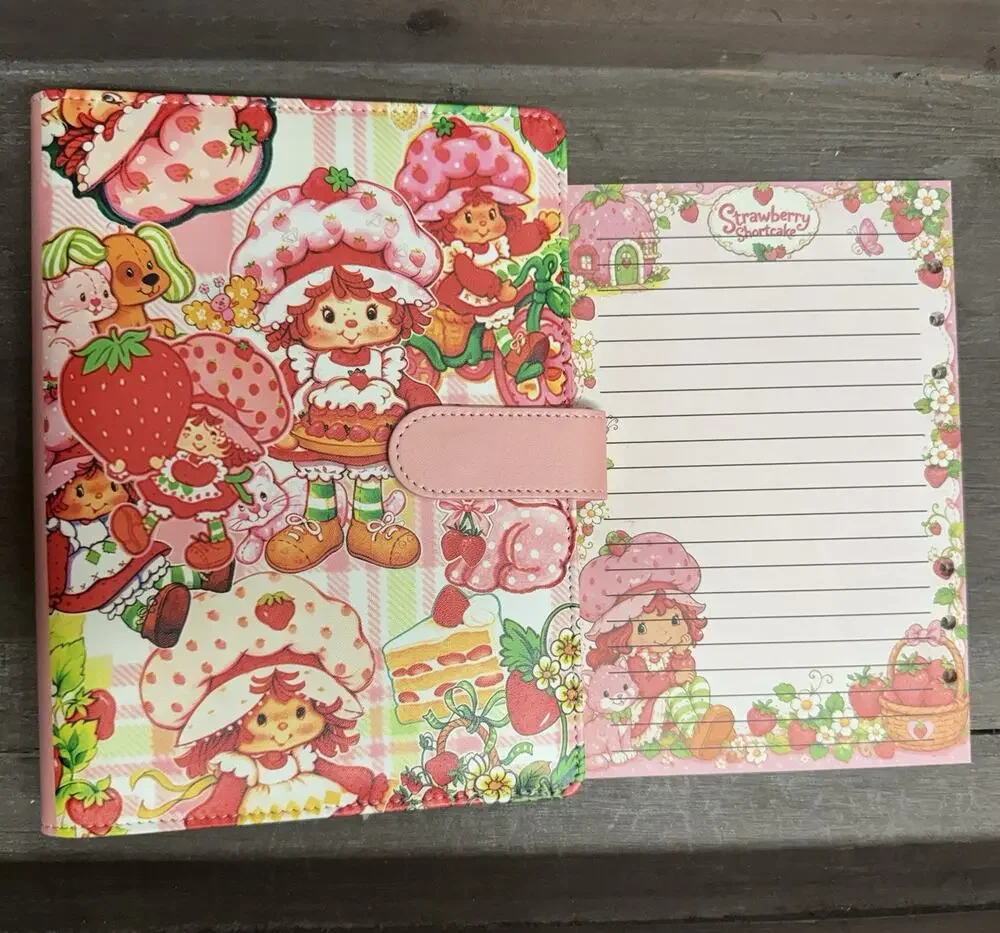 Strawberry Shortcake A5 Binder w/ matching paper